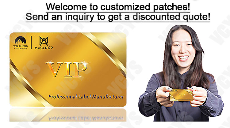 TPU Heat Transfer Patches custom design example 5