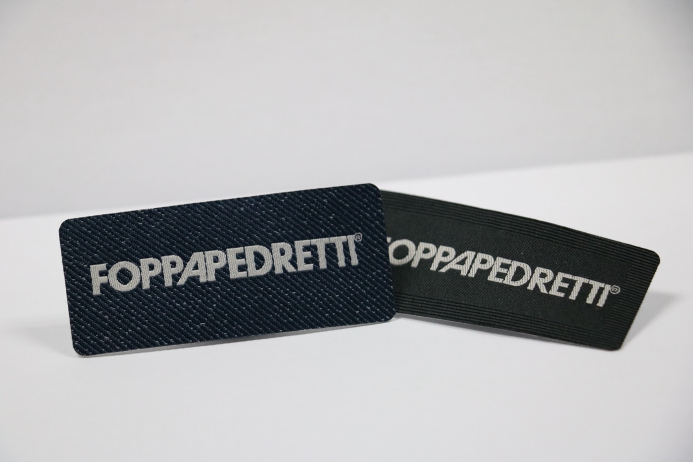 Custom woven label
